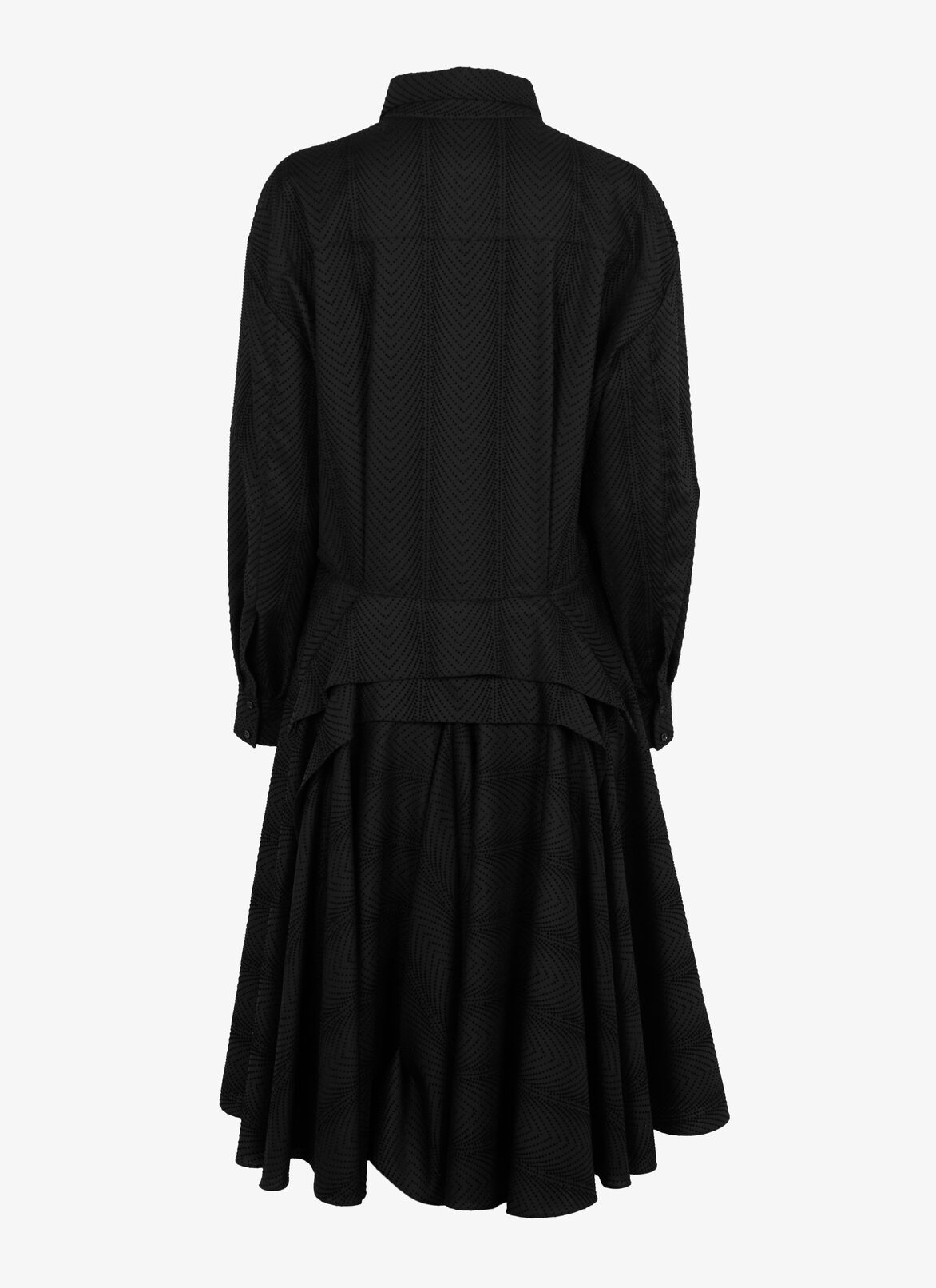 DRESS MUSSOLA BOA BLACK ALAÏA BLACK  DRESS MUSSOLA BOA BLACK